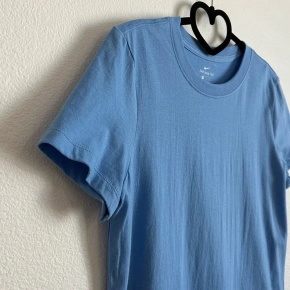 Nike Blue Tee / T-Shirt Short Sleeve Cotton Size S - Picture 5 of 8